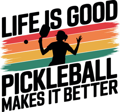 Pickleball T-shirt Design