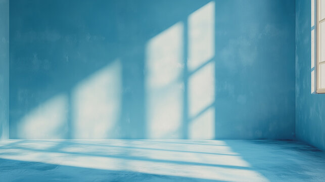 Wz&oacute;r o miękkich błękitnych tonach, kt&oacute;ry zdobi ściany nowoczesnego studia. Delikatne przejścia kolor&oacute;w tworzą wrażenie spokoju i zachęcają do kreatywności.