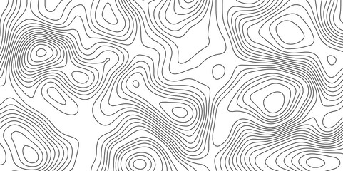 Fototapeta premium Fresh clean topography vector abstract background desktop wallpaper for print works digital drawing curved lines flowing trail geo texture