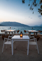 restaurant by the sea