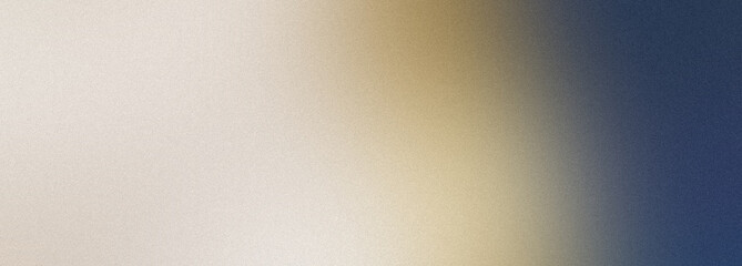 Noisy yellow blue abstract background. Colorful gradient. Holographic blurred grainy gradient banner background texture.