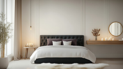 Luxurious Bedroom and Warm Lighting