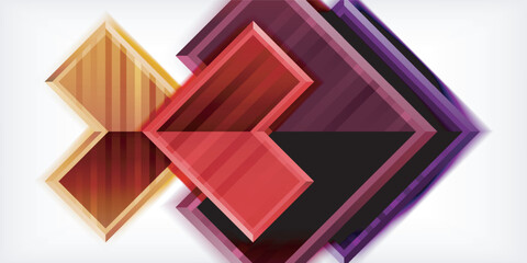 Arrow geometric abstract vector background. Vector Illustration For Wallpaper, Banner, Background, Card, Book Illustration, landing page