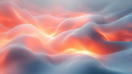 Obraz premium vibrant abstract background with soft gray textures and radiant light rays perfect for a calming visual experience subtle gradients enhance the ethereal feel making it ideal for banners or artworks