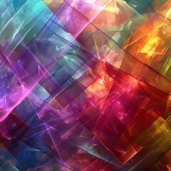 Fototapeta premium abstract background with colored glass