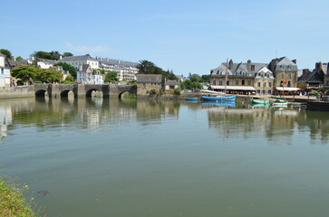 Fototapeta premium Le Port Saint-Goustan à Auray (Morbihan - Bretagne - France)