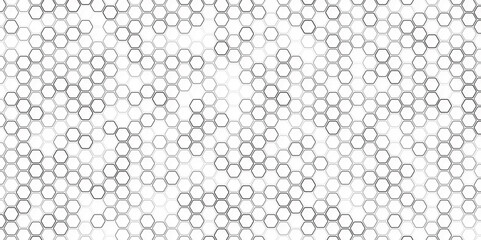 Texture bee comb grid. Flat vector illustration isolated on white background. Honeycomb pattern with hexagon mesh. 