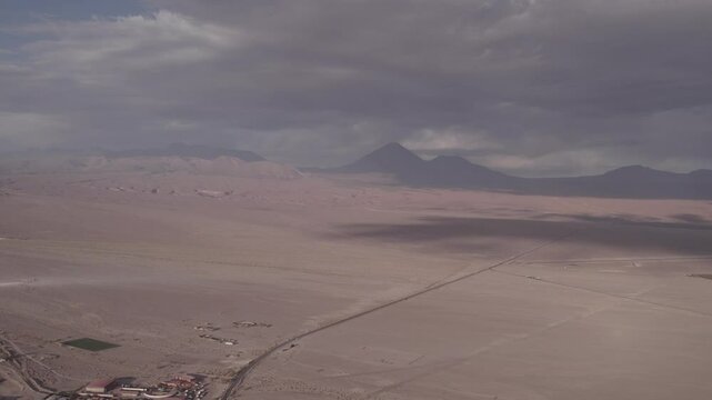 Atacama desert drone footage 4k