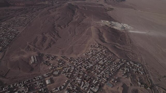 Atacama desert drone footage 4k