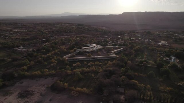 Atacama desert drone footage 4k