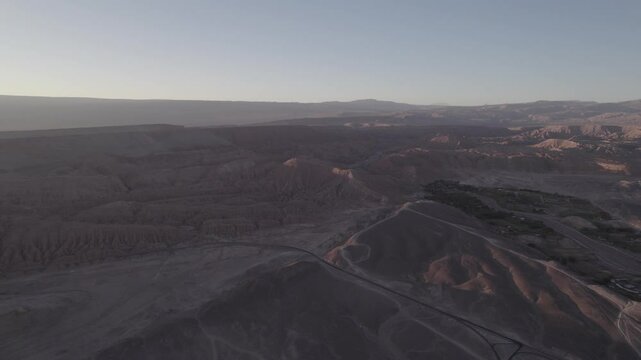 Atacama desert drone footage 4k