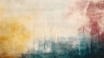 Obraz premium Abstract canvas texture background with soft, blended colors -