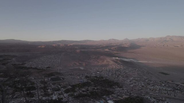 Atacama desert drone footage 4k