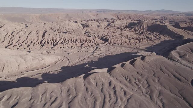 Atacama desert drone footage 4k
