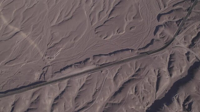Atacama desert drone footage 4k
