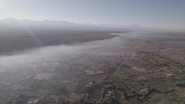 Atacama desert drone footage 4k