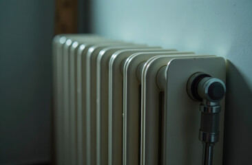 multi-section white water heating radiator or heating battery