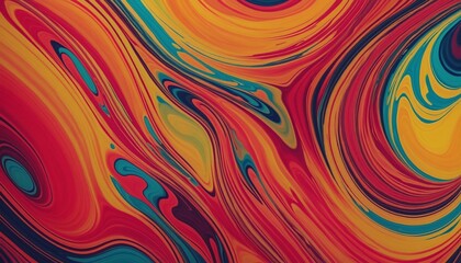 Fototapeta premium Iridescent Liquid Surface