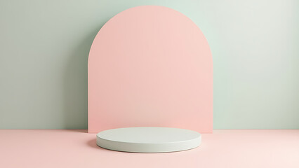 Pastel colors make it look very cute on the podium today.