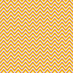 Colorful Chevron Pattern in White and Orange to Halloween