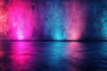 Lively soft light shine on dim background