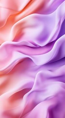 Fototapeta premium Elegant pastel gradient with flowing transitions in soft pinks and purples, ideal for a calming visual backdrop