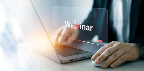  Internet e-learning webinar and online lesson. Webinar business live at home.Internet webinar...