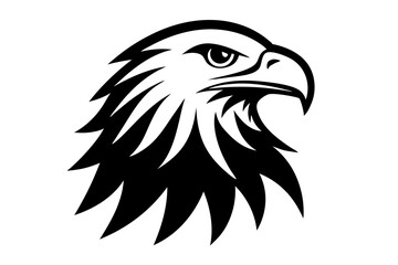 Bald Eagle icon on white background