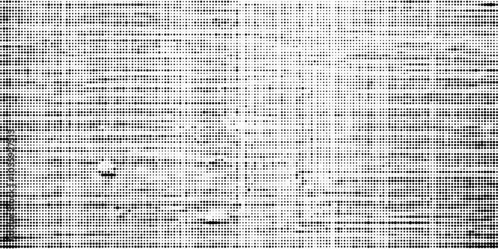 Poster halftone background vector, abstract backdrop design with two tone pattern and copy space for edit y