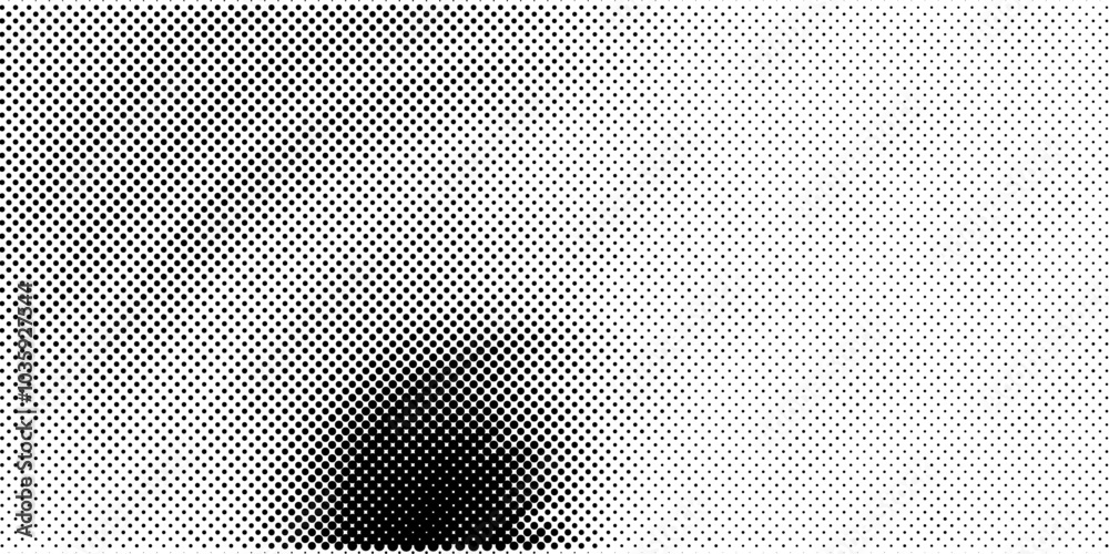 Poster halftone background vector, abstract backdrop design with two tone pattern and copy space for edit y