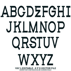 Classic college font. Vintage sport font in american style for football, baseball or basketball logos and t-shirt. Athletic department typeface, varsity style font. Vector