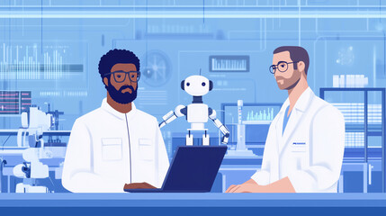 High Tech Robotics Research with Multiethnic Team Collaboration