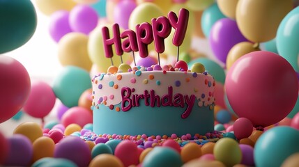 Happy birthday cake
