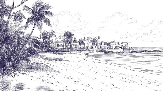 Beach Outline Images – Browse 619,515 Stock Photos, Vectors, and Video ...