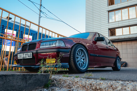 BMW 3-series E36 car parked on street