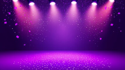 Captivating visuals create an ideal backdrop for celebrating celebrity achievements.