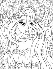 Angel Coloring Page