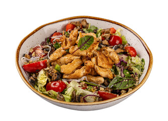 Fresh grilled chicken salad