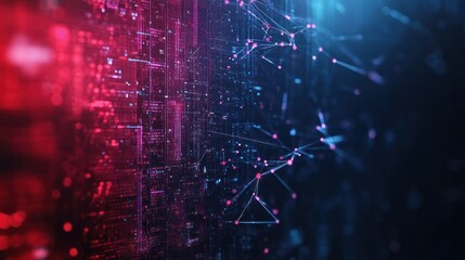 Fototapeta premium Abstract technology. big data background concept. communication, high technology concept, science, technology