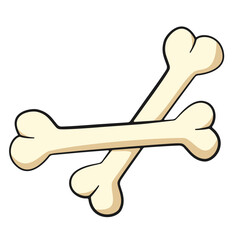 Crossbones. Halloween decoration