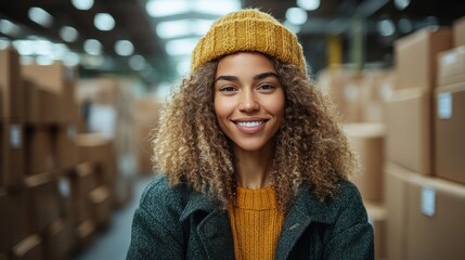 Logistics coordinator managing the shipment of goods from a factory, illustrating the crucial role of logistics in ensuring timely production and delivery