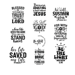 20 Bible Verse design Bundle