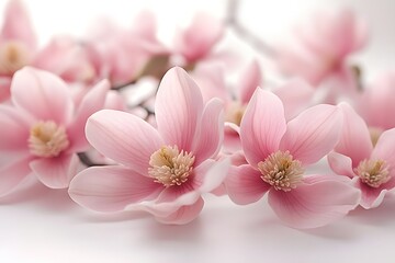 Magnolia flowers arrangement