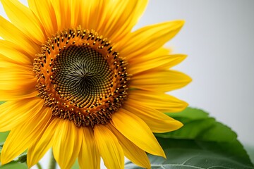 Fototapeta premium Sunflower close-up