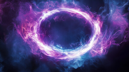Mystical Purple Energy Portal