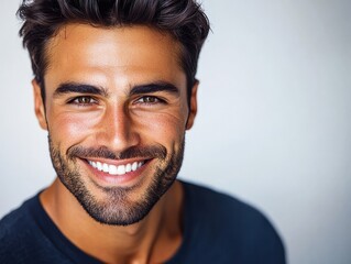 Obraz premium portrait of a smiling man