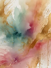 abstract watercolor hand drawn watercolor background