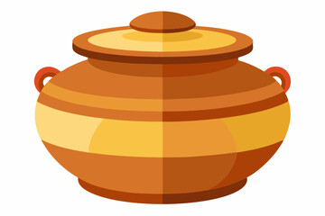 An American ancient cooking pot