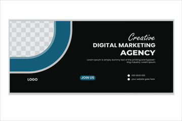 social media cover vector templates fully editable, advertising design, social media banner post, Business conference, Facebook cover, 