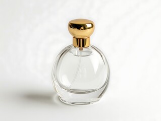 Perfume bottle isolated on white background. 3d render.